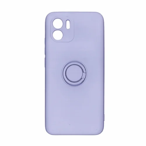 Xiaomi Redmi A1 Telefontok - Forcell Silicone Ring lila tok kitámasztóval