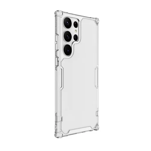 Samsung Galaxy S23 Ultra Telefontok - Nillkin Nature TPU PRO átlátszó ütésálló tok