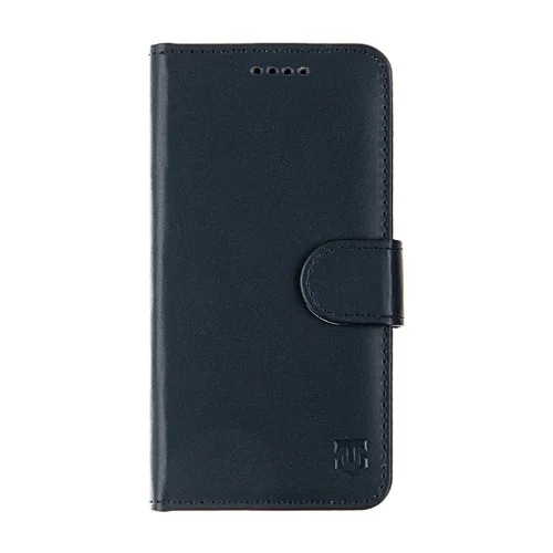 Honor X8a Telefontok - Tactical Field kék szilikon keretes könyvtok mágneses ráhajtófüllel