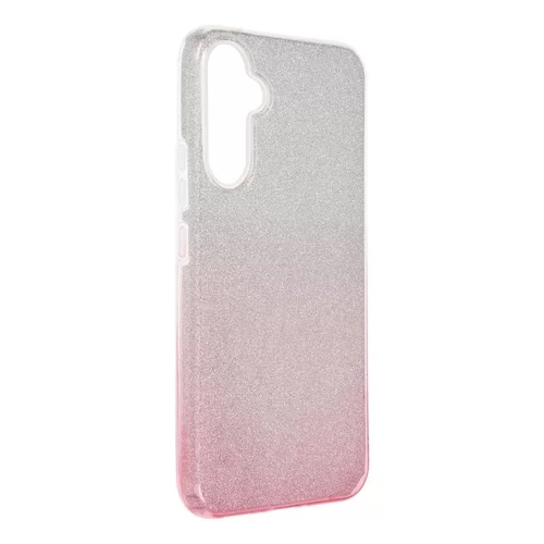 Samsung Galaxy A34 5G Telefontok - Ezüst / pink Shiny tok