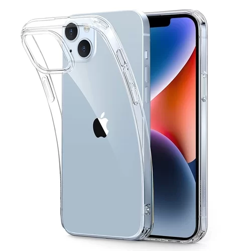 iPhone 13 mini Telefontok - 2 mm vtg. átlátszó szilikon tok