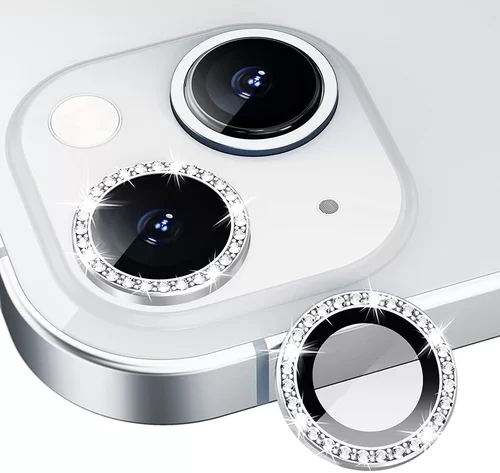 iPhone 13 mini kameralencse védőkeret - Diamond - üveg, kameralencse védőkeret