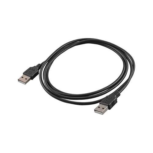 Akyga Adapter - USB / USB (m) kábel, fekete 1,8m
