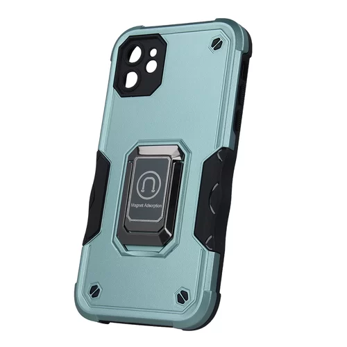 iPhone 11 Telefontok - Defender Bulky - zöld ütésálló, kitámasztható hátlap tok
