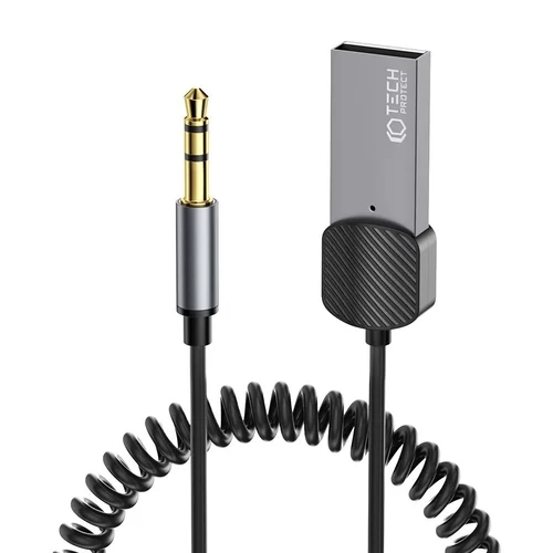 Tech-Protect UltraBoost Adapter - USB Bluetooth / Jack (3,5mm) adapter szürke