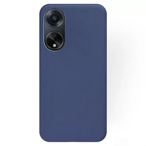 Oppo A98 Telefontok - sötétkék szilikon hátlap tok