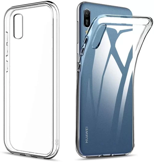 Huawei Y6 2019 Telefontok - átlátszó szilikon tok