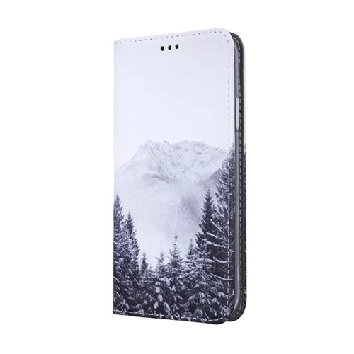 iPhone 12 Pro Max Telefontok - Smart Trendy Forset3 mágneses szilikon keretes könyvtok