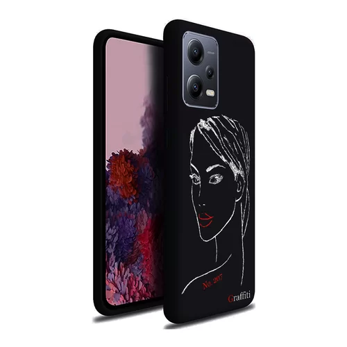 Xiaomi Redmi Note 12 5G Telefontok - Graffiti No.207 mintás szilikon tok
