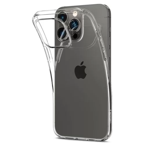 iPhone 15 Pro Telefontok - SPIGEN Liquid Crystal Clear - átlátszó hátlap tok