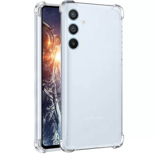 Samsung Galaxy S23 FE 5G Telefontok - Ütésálló átlátszó hátlap tok