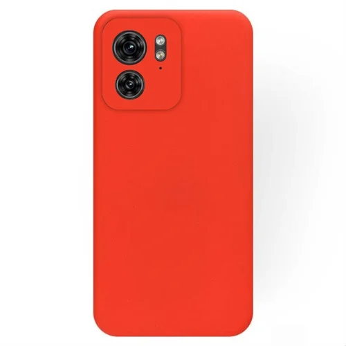Motorola Edge 40 5G Telefontok - piros szilikon hátlap tok