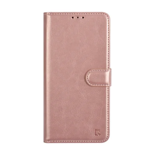 Samsung Galaxy A04 Telefontok - rose gold ráhajtófüles könyvtok
