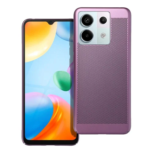 Xiaomi Redmi Note 13 Pro 5G Telefontok - BREEZY - lila műanyag hátlap tok