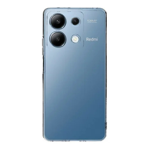 Xiaomi Redmi Note 13 5G Telefontok - kameravédős 1,5 mm-es Tactical TPU átlátszó szilikon tok