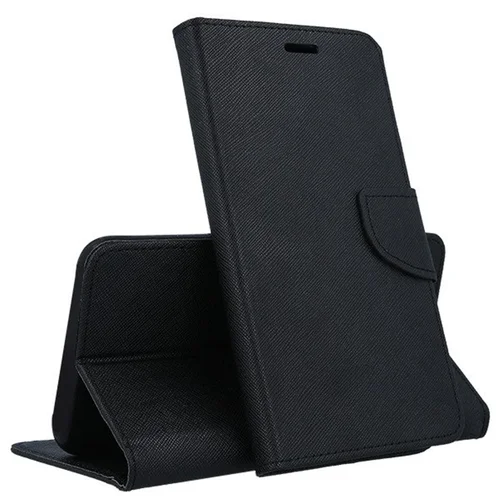 Xiaomi Redmi 13C Telefontok - Fancy fekete mágneses szilikon keretes könyvtok