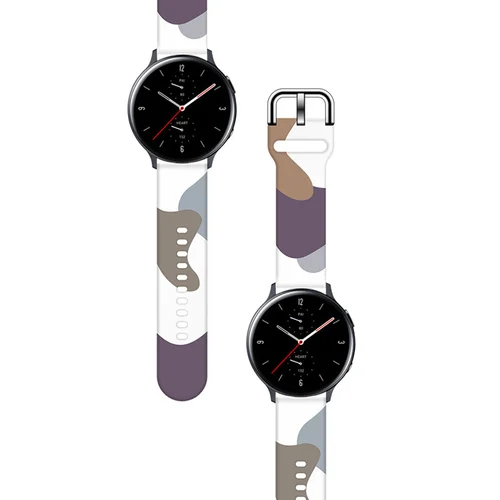 Okosóra szilikon szíj - Xiaomi Watch S3 szíj - Strap Moro color 9 színes szilikon szíj (szíj szélesség: 22 mm)