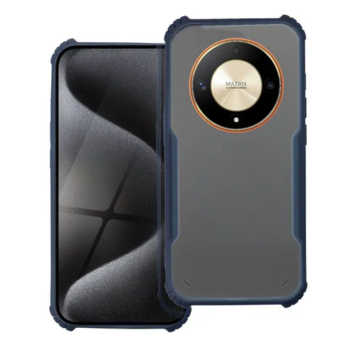 Telefontok Honor Magic6 Lite - kék / átlátszó ütésálló hátlap tok