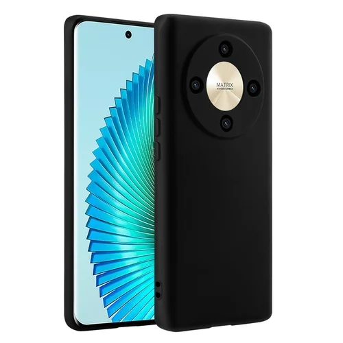 Telefontok Honor Magic6 Lite - fekete szilikon hátlap tok