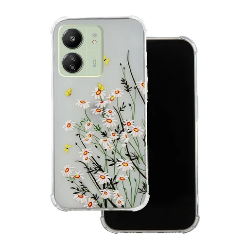 Xiaomi Redmi 13C telefontok - Ultra Trendy Meadow 1 - mintás átlátszó szilikon hátlap tok