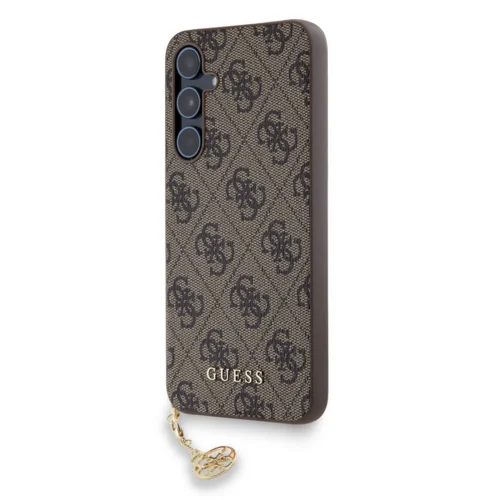 Samsung Galaxy A35 5G telefontok - Guess 4G Charms Hátlaptok - Barna
