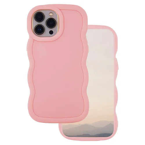 iPhone 16 Pro telefontok - Candy - pink szilikon hátlap tok