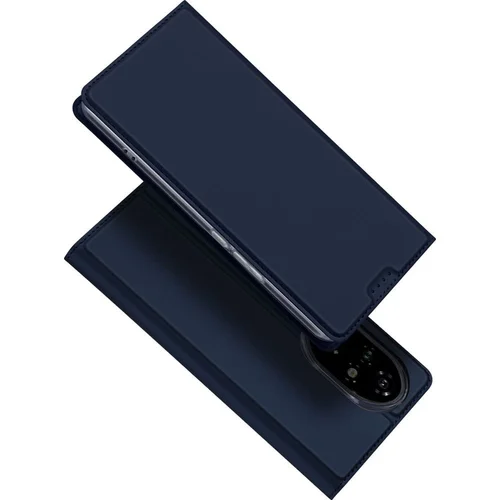 Honor 200 5G telefontok - Dux Ducis kék flipcover tok ﻿