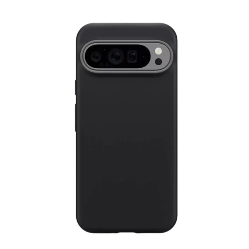 Google Pixel 9 Pro XL telefontok - fekete szilikon hátlap tok