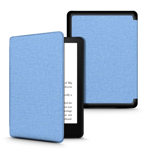 Amazon KINDLE PAPERWHITE V / 5 / SIGNATURE EDITION (2021) - E-könyv/E-book olvasó tok, Blue Jeans