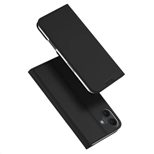 iPhone 16 Plus - Dux Ducis fekete kinyitható tok