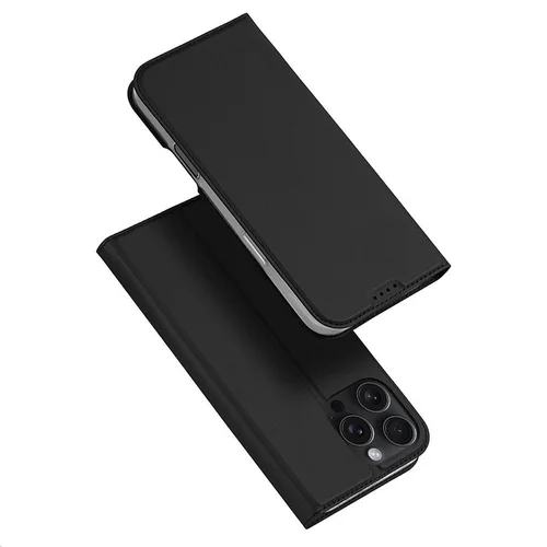 iPhone 16 Pro Max telefontok - Dux Ducis fekete kinyitható tok