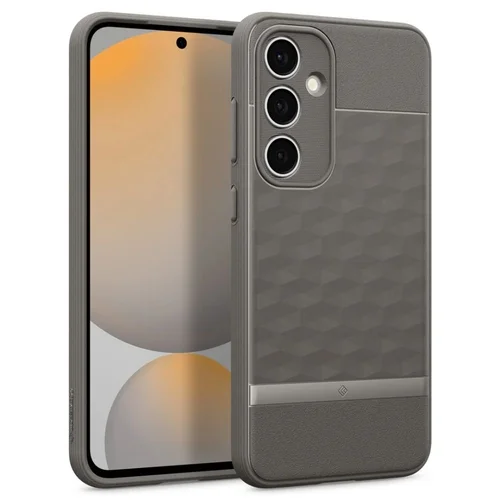 Samsung Galaxy S24 FE - Caseology Parallax - szürke szilikon hátlap tok