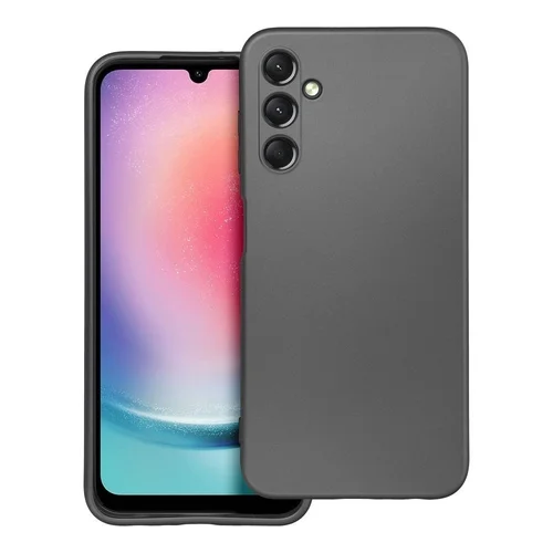 Telefontok Samsung Galaxy A16 4G / 5G - Metalic - szürke szilikon hátlap tok
