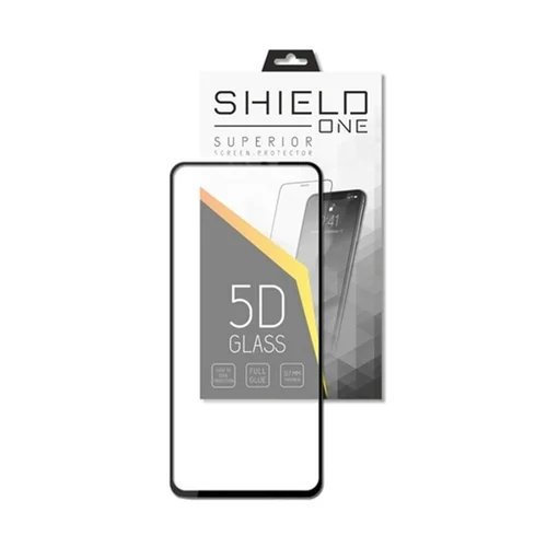 iPhone 12 Pro Max üvegfólia - ShieldOne 5D kijelzővédő üvegfólia, fekete kerettel