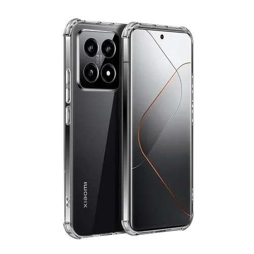 Xiaomi 14T Pro 5G telefontok - ütésálló átlátszó hátlap tok