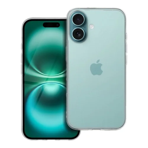 iPhone 16 Plus telefontok - 2 mm-es átlátszó szilikon hátlap tok