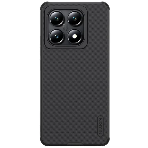 Xiaomi 14T Pro 5G telefontok - Nillkin Super Frosted - fekete hátlap tok beépített mágnessel (MagSafe tartóval kompatibilis)