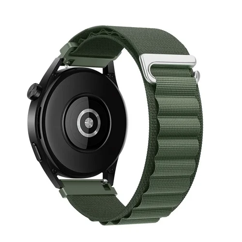 Xiaomi Watch S3 okosóra szíj - F- Design FS05 - zöld szíj (szíj szélesség: 22 mm)