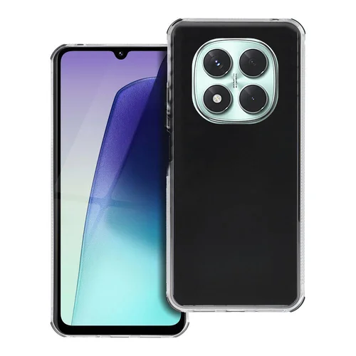 Xiaomi Redmi Note 14 Pro+ 5G telefontok - Matrix - átlátszó/fekete műanyag hátlap tok