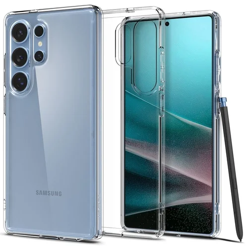 Telefontok Samsung Galaxy S25 Ultra - SPIGEN Crystal Clear - átlátszó hátlap tok