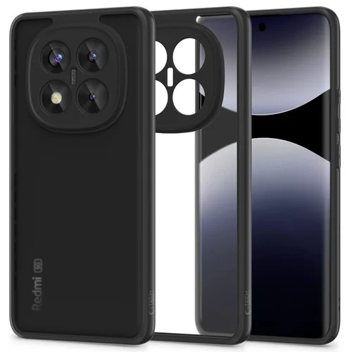 Xiaomi Redmi Note 14 Pro+ 5G telefontok - Tech-Protect Magmat - matt fekete műanyag hátlap tok, szilikon kerettel