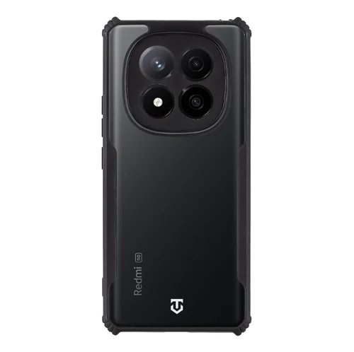 Xiaomi Redmi Note 14 Pro 5G telefontok - Tactical Quantum - fekete / átlátszó ütésálló hátlap tok ﻿