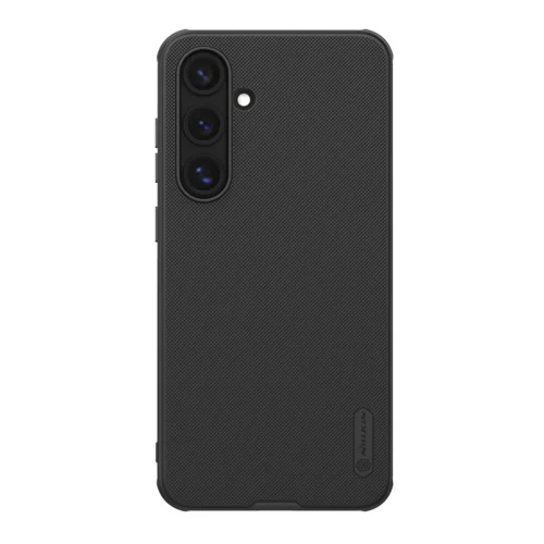 Samsung Galaxy A55 5G - Nillkin Super Frosted - fekete hátlap tok beépített mágnessel (MagSafe kompatibilis)