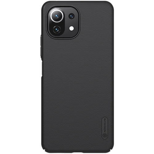 Telefontok Xiaomi 11 Lite 5G NE / Mi 11 Lite - Nillkin Super Frosted fekete tok