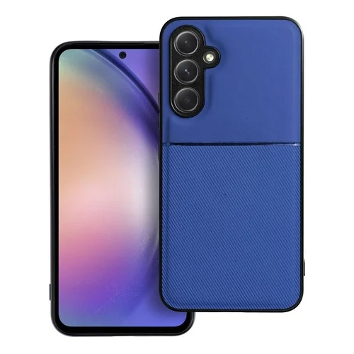 Samsung Galaxy A36 5G telefontok - Elegance kék műanyag hátlap tok szilikon kerettel