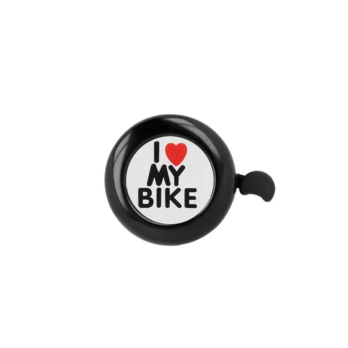 Forever biciklis kiegészítő - I love my bike - kerékpár csengő, fekete