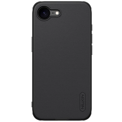 Telefontok iPhone 16e - Nillkin fekete hátlap tok, beépített mágnessel