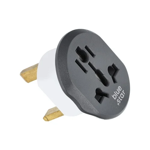 BlueStar - angol (UK szabvány G típusú) hálózati töltő adapter, fehér