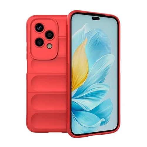 Honor 200 Lite 5G telefontok - Pastel Armor - piros szilikon hátlap tok