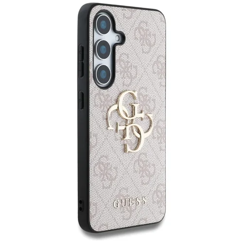 Samsung Galaxy A56 5G telefontok - Guess Guess Metal Logo - Pink hátlap tok